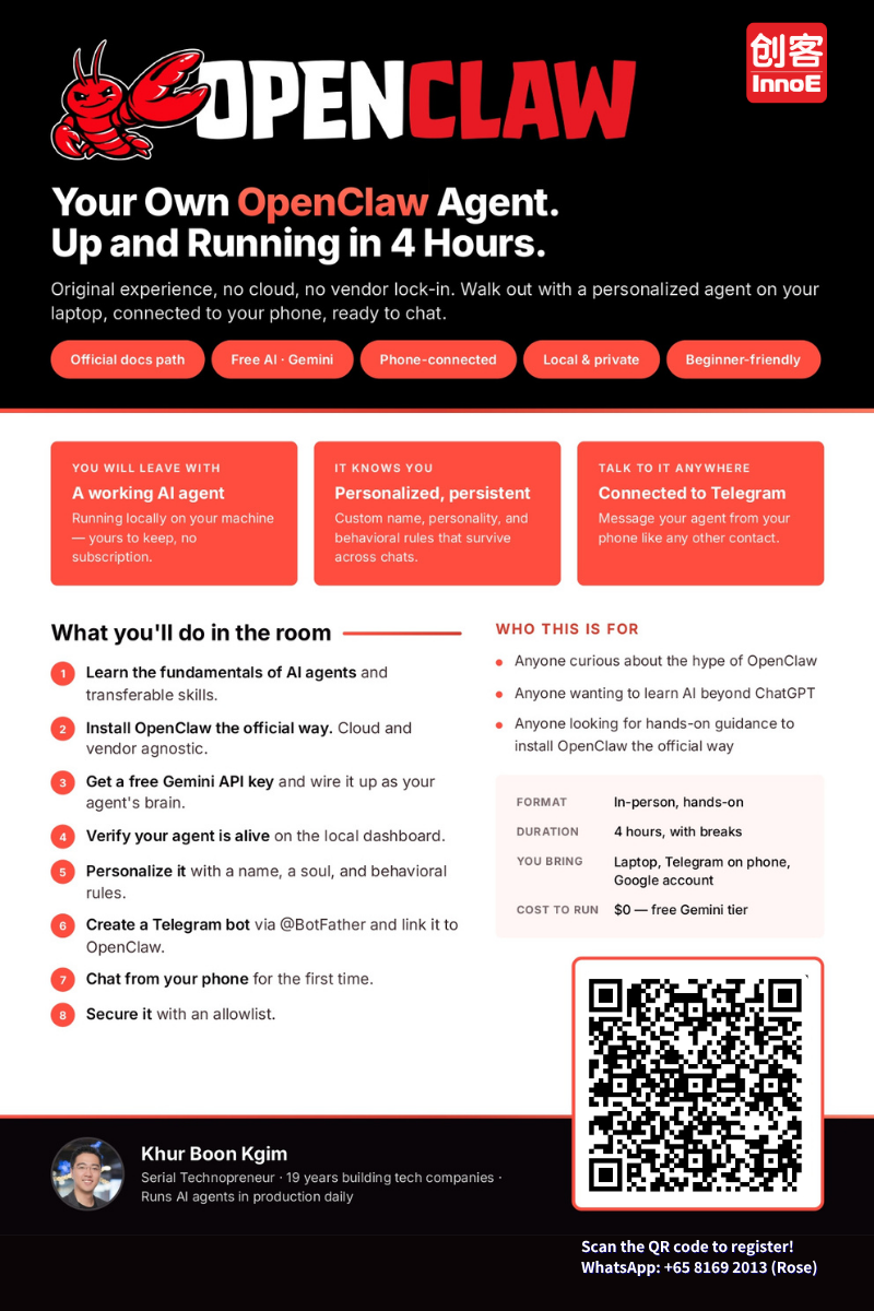 OpenClaw Agent poster